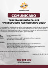 Vista preliminar de documento Comunicado Tercer Taller