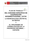 Vista preliminar de documento Plan de Trabajo - Convenio 2025000002 - MARAS