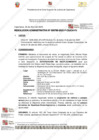 Vista preliminar de documento Resolución Administrativa