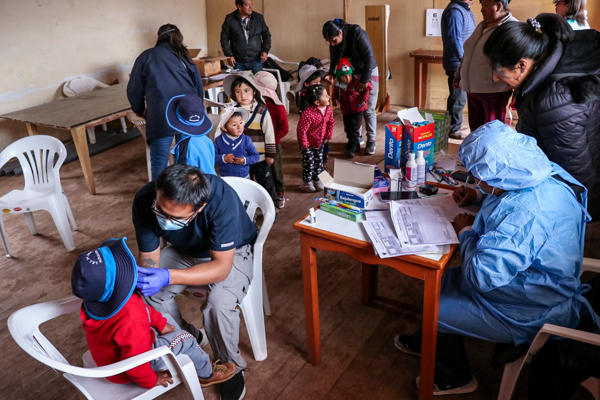 Coya - Calca: Más De 300 Pobladores De La Comunidad De Patabamba Beneficiados Con Campaña Médica Gratuita
