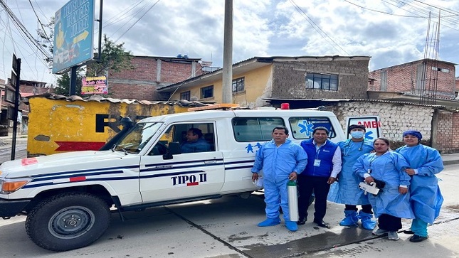 EsSalud instala carpa para atender a familias afectadas por desborde del río Casca en Huaraz