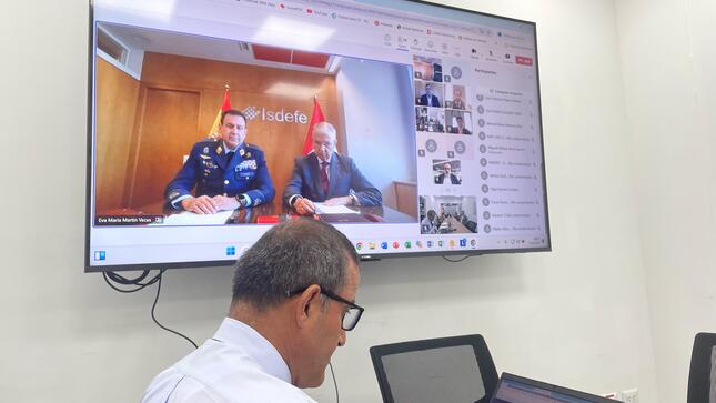 Perú y España unen esfuerzos para fortalecer la industria para la Defensa