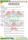 Vista preliminar de documento ORDENANZA MUNICIPAL N° 006-2025-MDCDP-CM