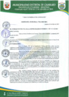 Vista preliminar de documento ORDENANZA MUNICIPAL N° 011-2023-MDC/A.
