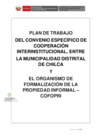 Vista preliminar de documento Plan de Trabajo - Convenio 2025000004 - CHILCA