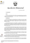 Vista preliminar de documento RM N° 00484-2025-DE (Pasar a la situación militar de retiro, por la causal “Límite de veces sin alcanzar vacante en el proceso ascenso al Cmdte FAP Juan C. MURGUIA VENTURA)