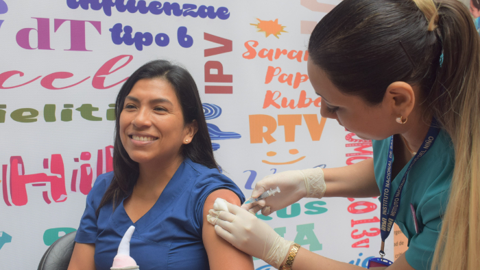 INSN lanza campaña en busca de vacunar a todos sus trabajadores contra la influenza