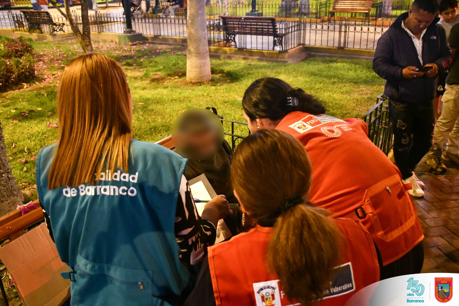 Prevención de mendicidad y protección de personas vulnerables en situación de calle
