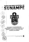 Vista preliminar de documento Reglamento de Intervención e Internamiento al deposito municipal de vehículos (DMV) de la MDS