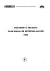Vista preliminar de documento DOC. TÉC. PLAN ANUAL DE AUTOEVALUACIÓN 2025