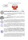 Vista preliminar de documento Resolucion Directoral N° 002961-2025