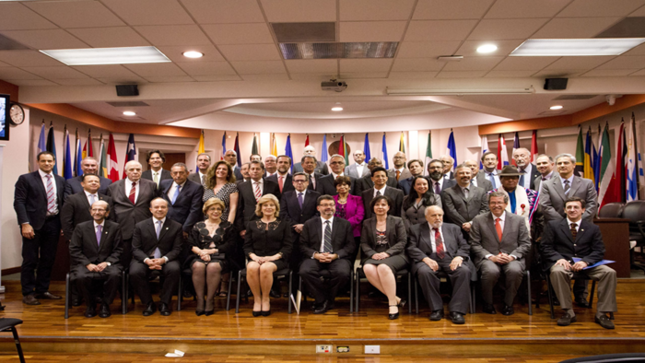 Presidente Óscar Urviola y magistrado Eloy Espinosa-Saldaña participaron en Encuentro Anual de Presidentes y Magistrados de Tribunales Constitucionales de América Latina