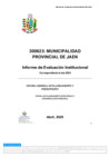 Vista preliminar de documento INFORME DE EVALUACION INSTITUCIONAL AÑO 2024.