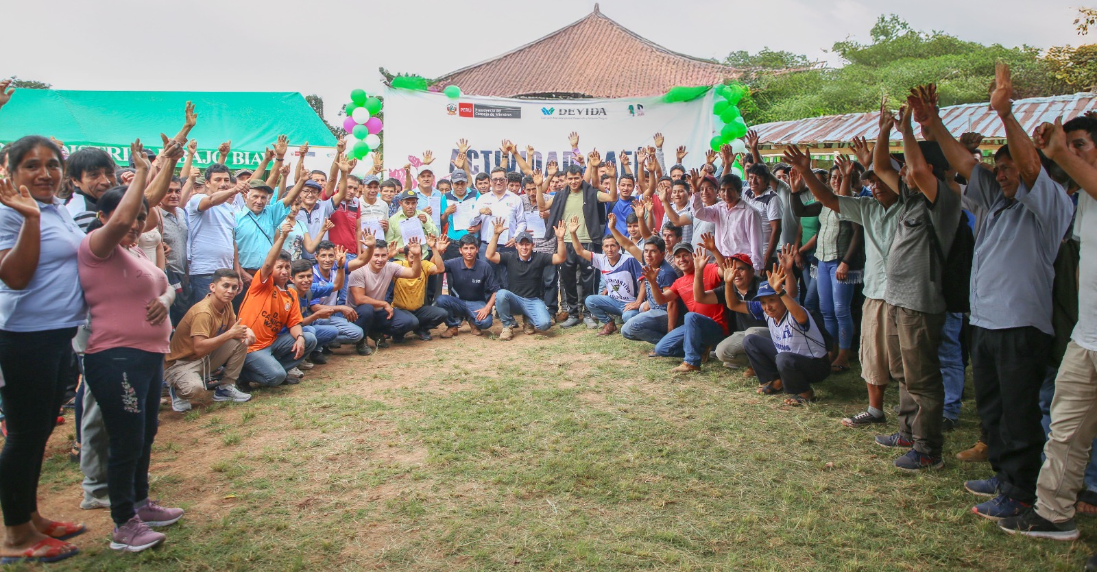 San Martín: Más de 1700 familias se incorporan a actividades productivas lícitas con asistencia de Devida