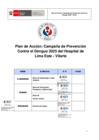 Vista preliminar de documento Plan de Acción- Campaña de Prevención Contra el Dengue 2025 del Hospital de Lima Este – Vitarte
