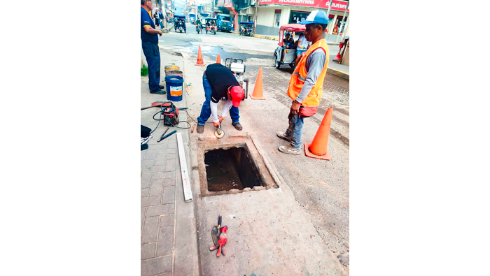 Continuamos trabajando en la ciudad de Tarapoto.