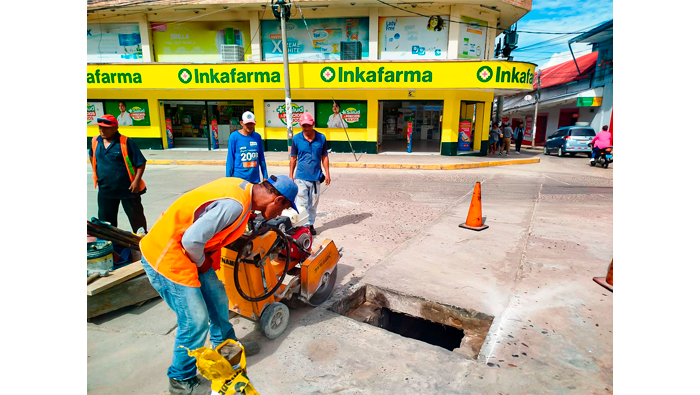 Continuamos trabajando en la ciudad de Tarapoto.