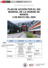 Vista preliminar de documento Plan de Acción por el Día Mundial de la Higiene de Manos (05 de mayo de 2025) del Hospital