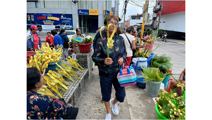 Feliz domingo de ramos a todos.