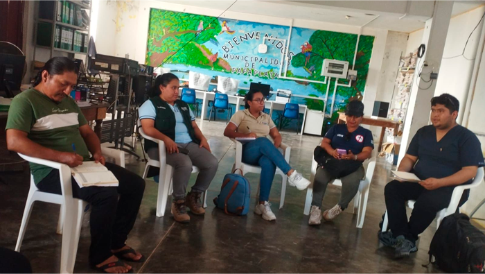 Acompa帽amiento y monitoreo a municipios distritales.