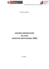 Vista preliminar de documento ANEXO RSG 00036-2025-MINAM - SEGUNDA MODIFICACION POI 2025 MINAM