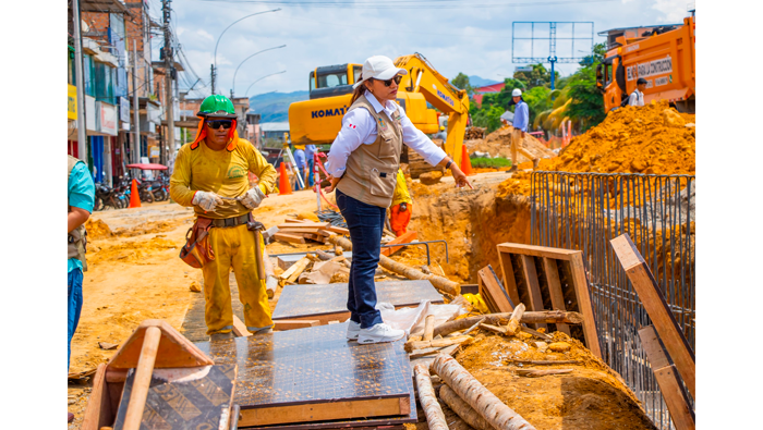 Inspecci贸n de obras que ejecuta la MPSM.