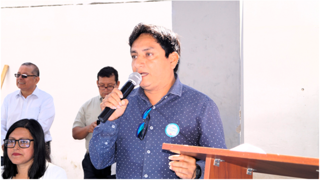 Juramentan promotores escolares de la I.E Tarapoto. 