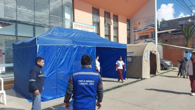 Minsa: brigadistas de intervención inicial y personal de salud atienden a personas afectadas por desborde de río en Áncash
