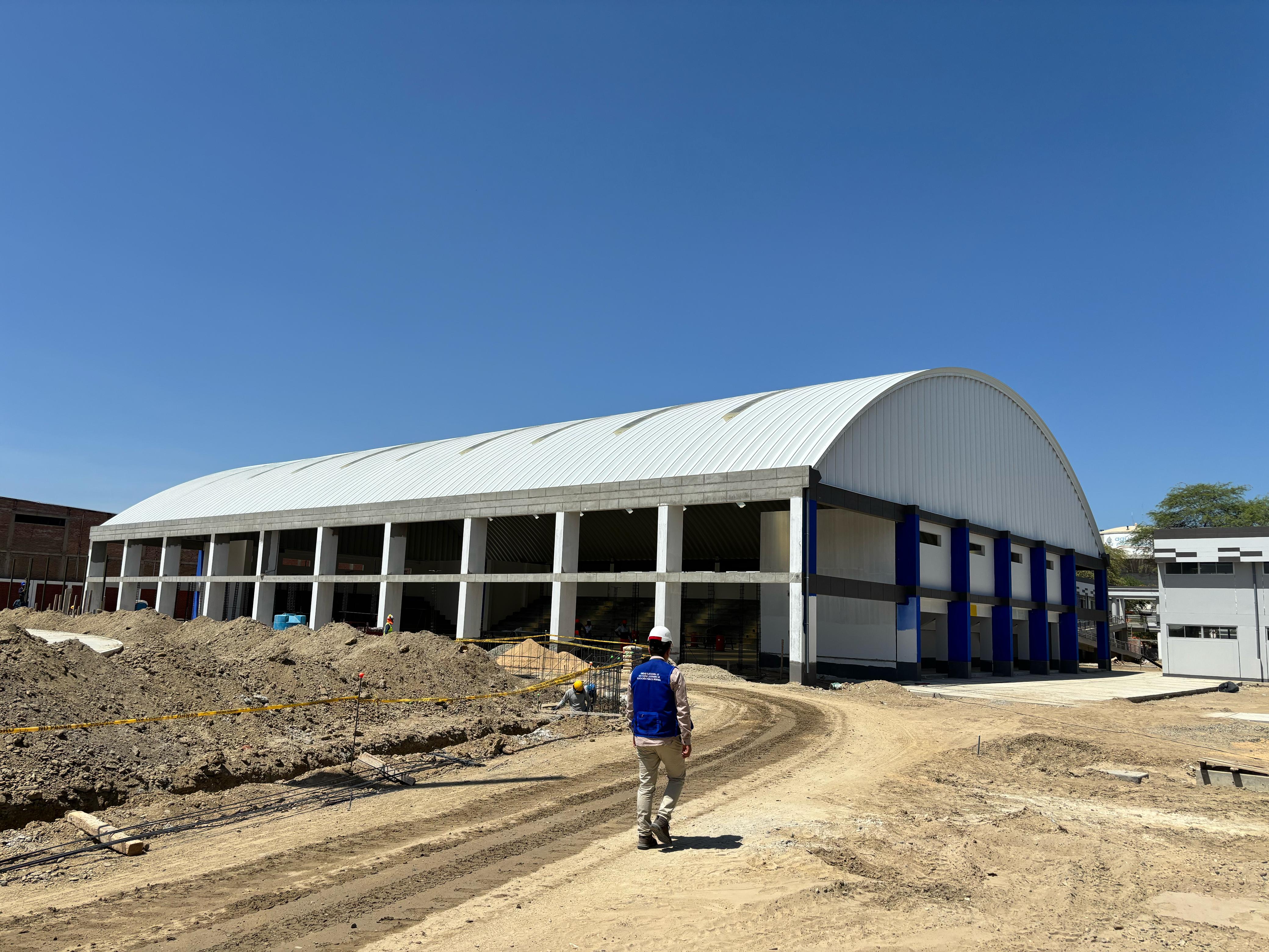 Instituto Almirante Miguel Grau contará con polideportivo, pista atlética y cancha de fútbol