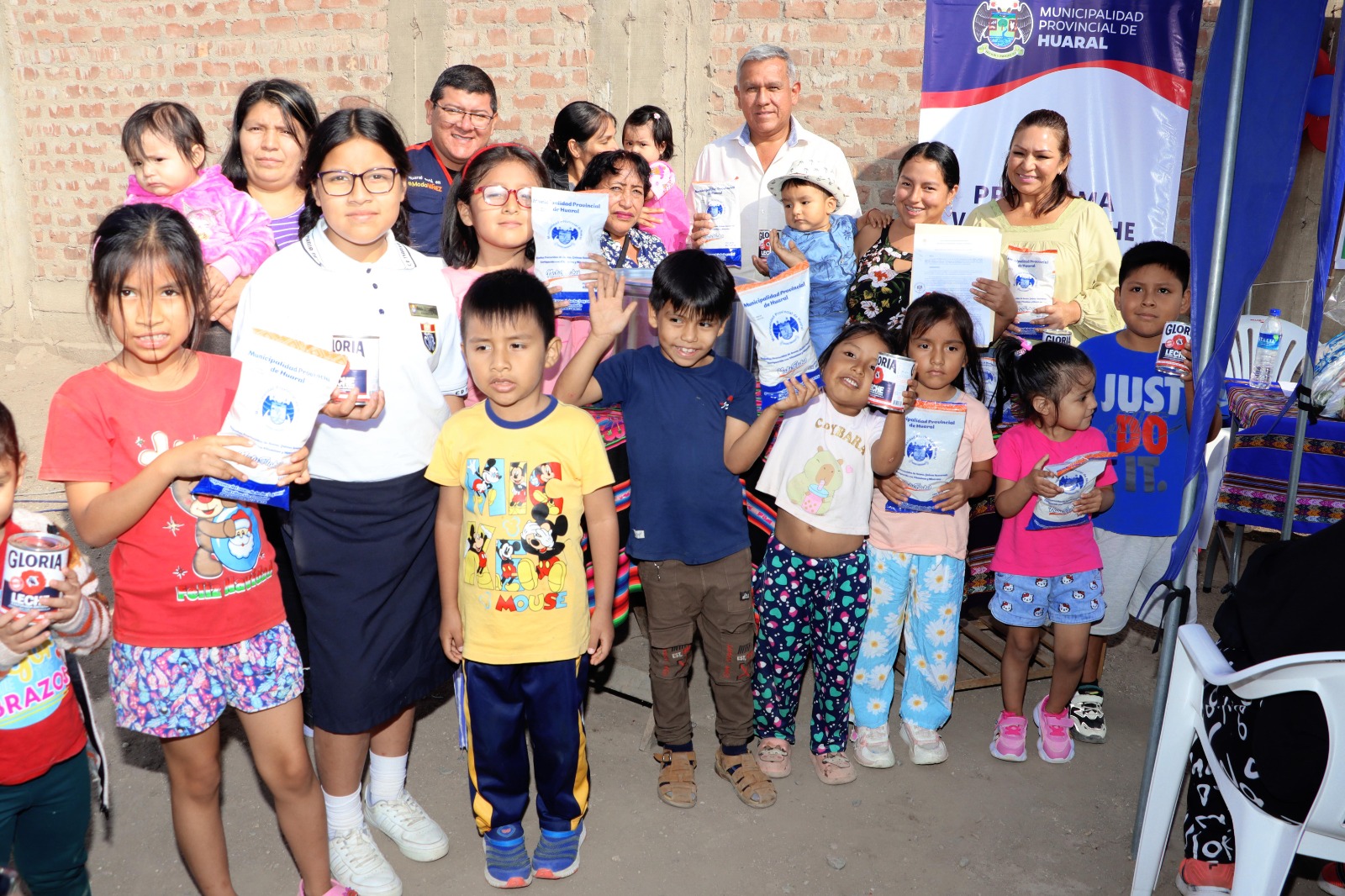 La Municipalidad Provincial de Huaral aperturó un nuevo Comité del Vaso de Leche en San Pedro Los Naturales