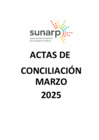 Vista preliminar de documento ACTAS DE CONCILIACIÓN - MARZO 2025