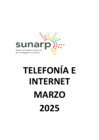 Vista preliminar de documento TELEFONÍA E INTERNET - MARZO 2025