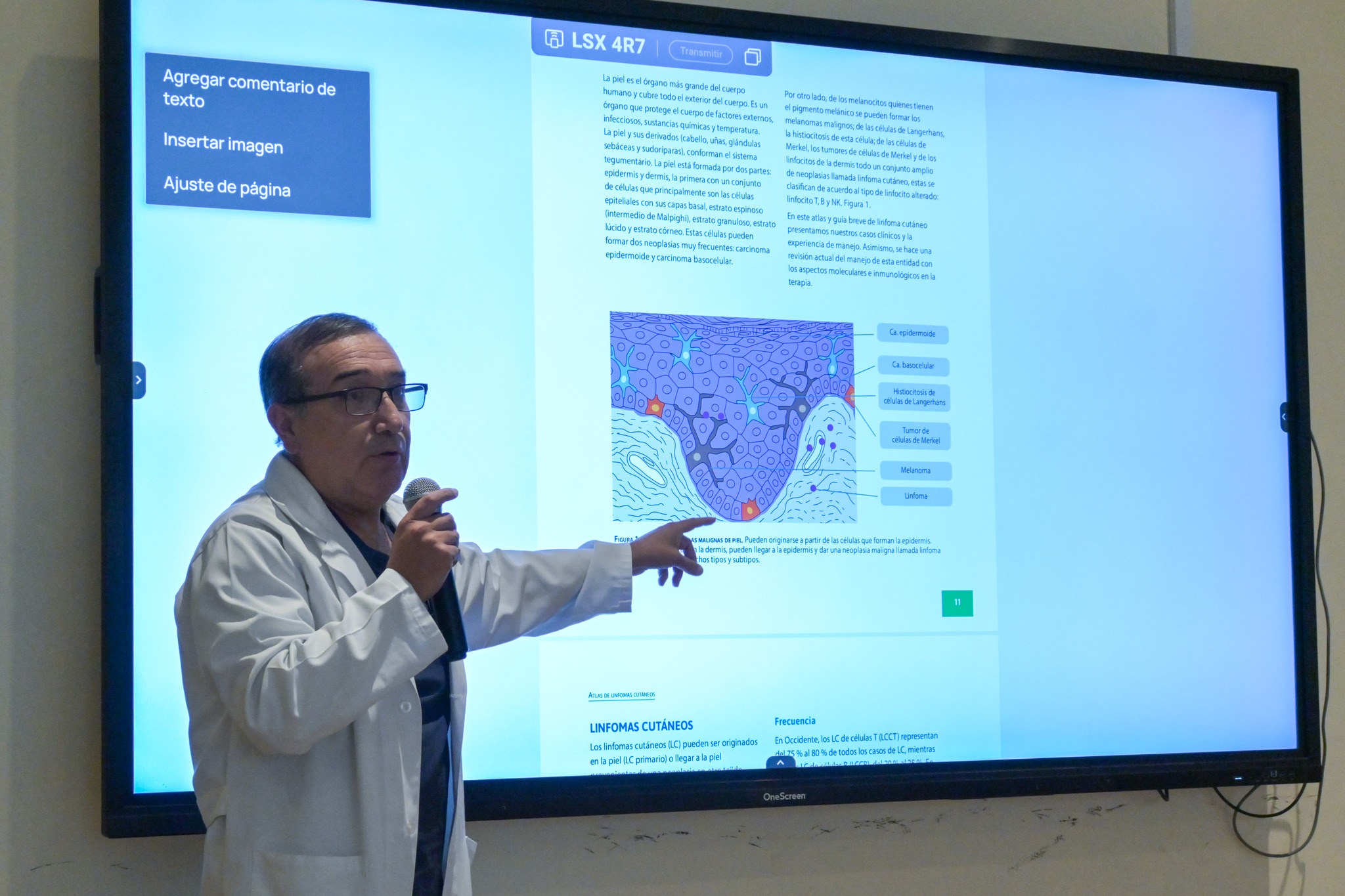 Se presentó publicación “Atlas de Linfomas Cutáneos” en el Hospital Nacional Dos de Mayo
