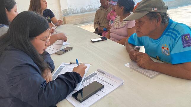 Primera Campaña de Empadronamiento a adultos mayores de 60 años a más