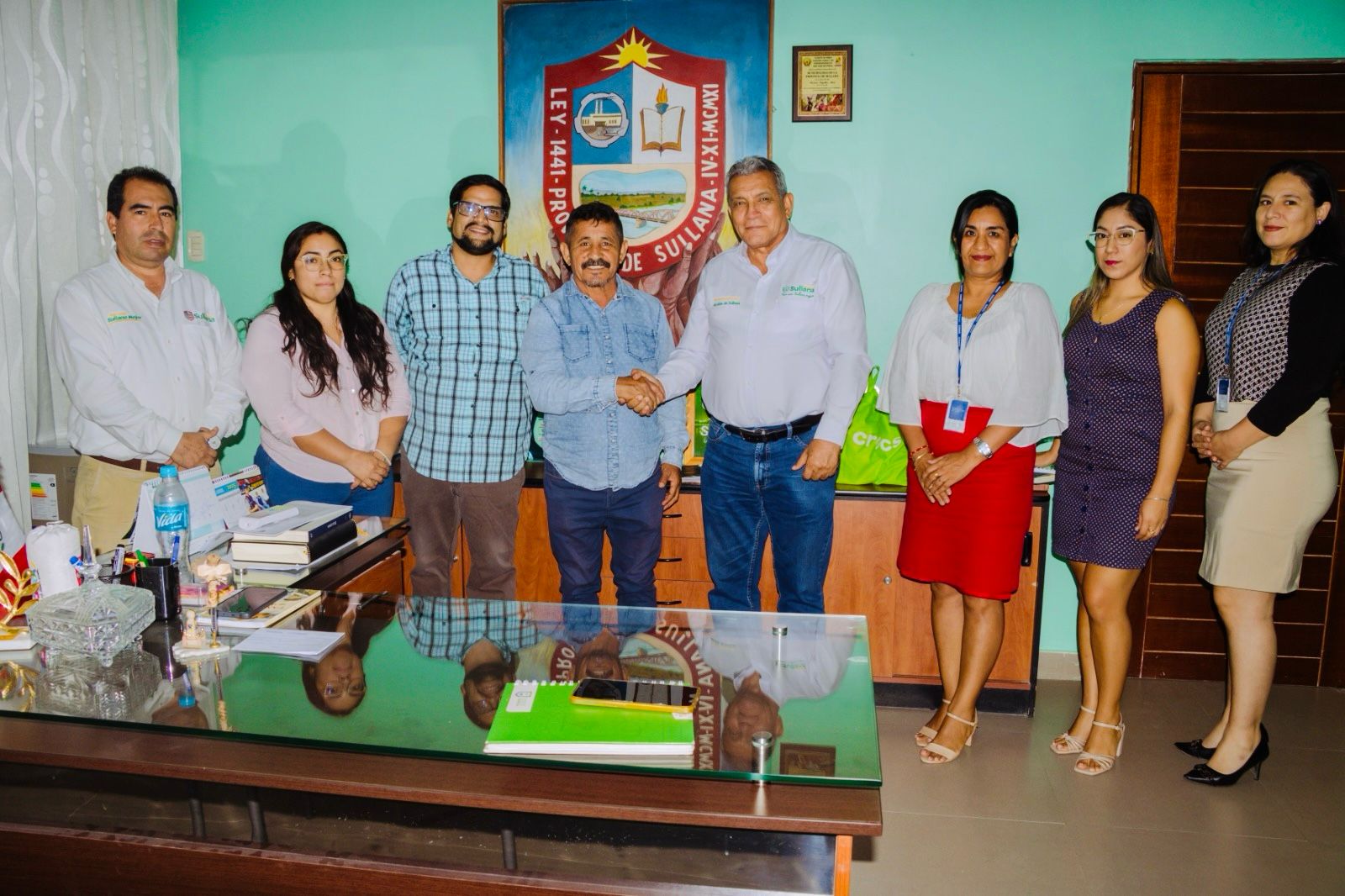 Alcalde Marlem Mogollón impulsa la titulación de Monterón y la Golondrina