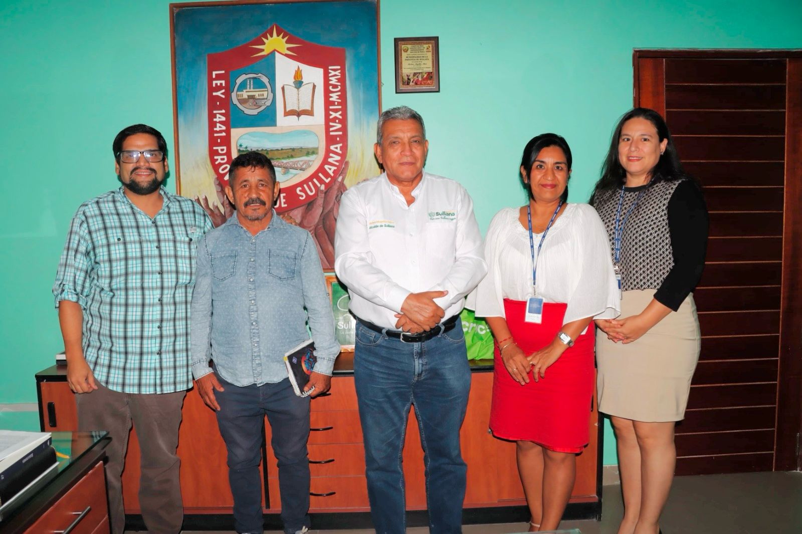 Alcalde Marlem Mogollón impulsa la titulación de Monterón y la Golondrina