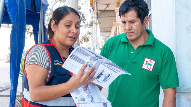 Municipalidad de Huaral realizó el segundo Consultorio Itinerante en el centro poblado Bautista