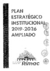 Vista preliminar de documento Plan Estratégico Institucional (PEI) 2019-2026 AMPLIADO