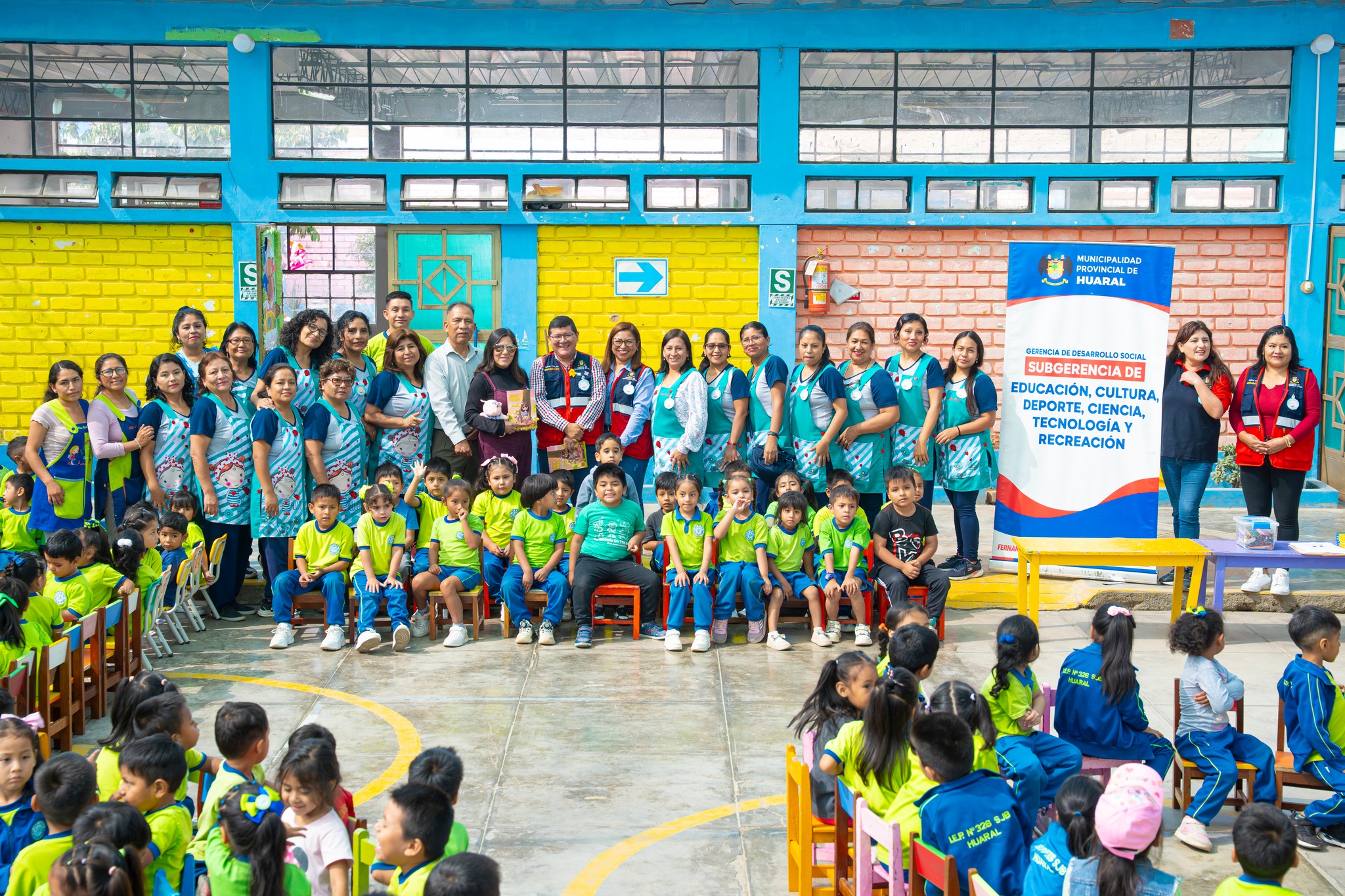 Huaral celebra el Día Internacional del Libro impulsando la lectura en los más pequeños