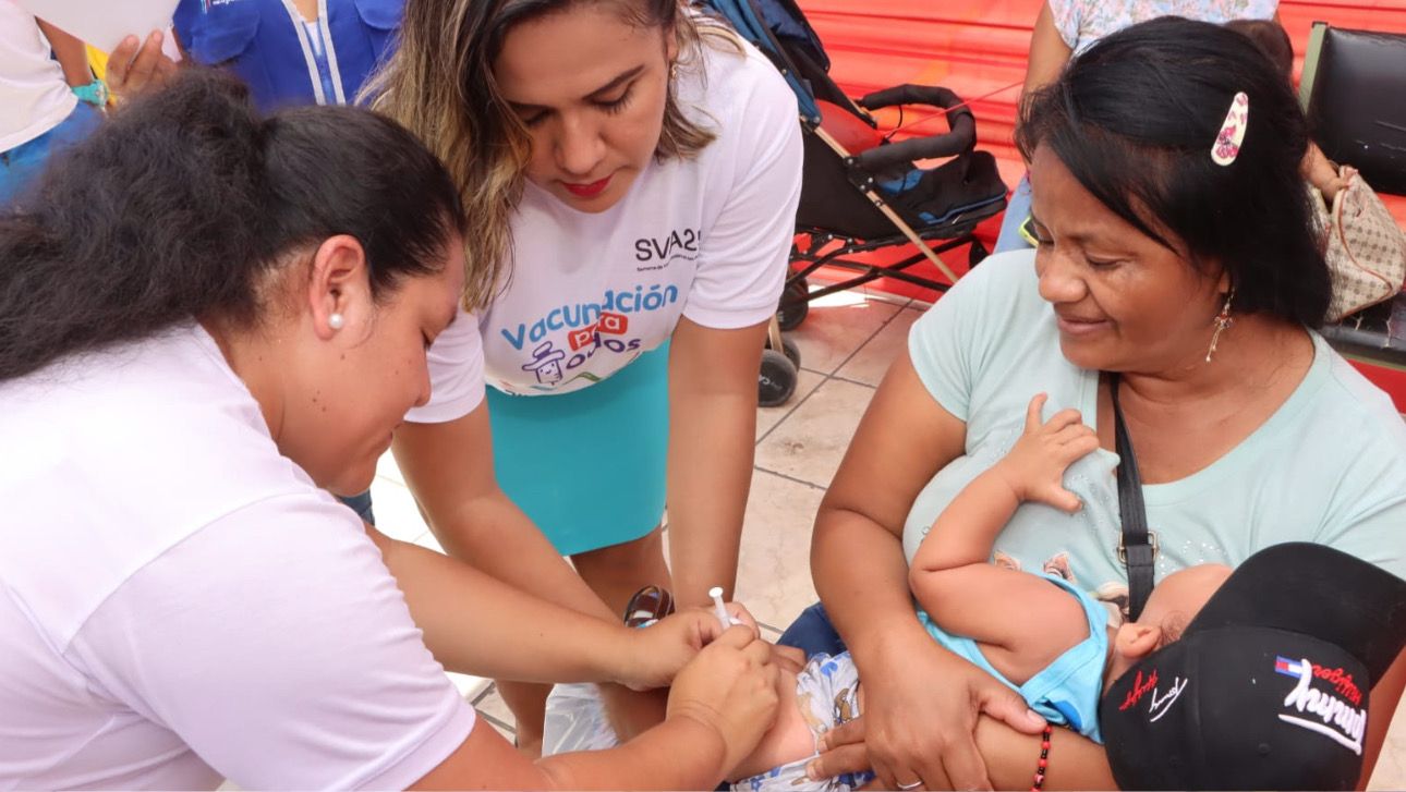 Minsa: se realizó el lanzamiento de la Semana de Vacunación en las Américas 2025 en zona de frontera Perú - Ecuador