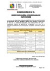 Vista preliminar de documento COMUNICADO 5 - CRONOGRAMA DE ACTIVIDADES