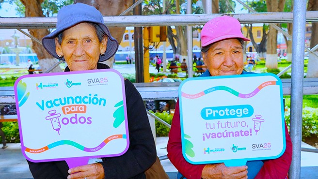 Sociedad Peruana de Geriatría: adultos mayores deben vacunarse para prevenir complicaciones ante enfermedades