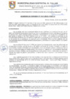 Vista preliminar de documento ACUERDO DE CONCEJO N° 0027-2025-MDET