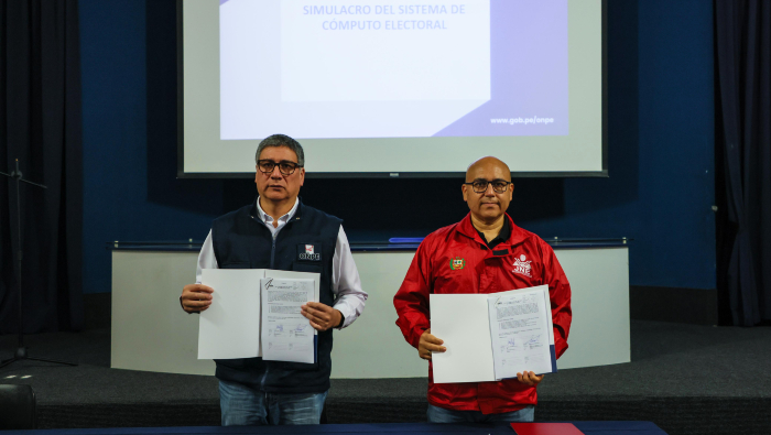 ONPE realiza prueba del Sistema de Cómputo Electoral para las elecciones internas