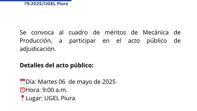 Comunicado