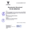 Vista preliminar de documento FE DE ERRATAS RD Nº 39-2025-DG-INSM