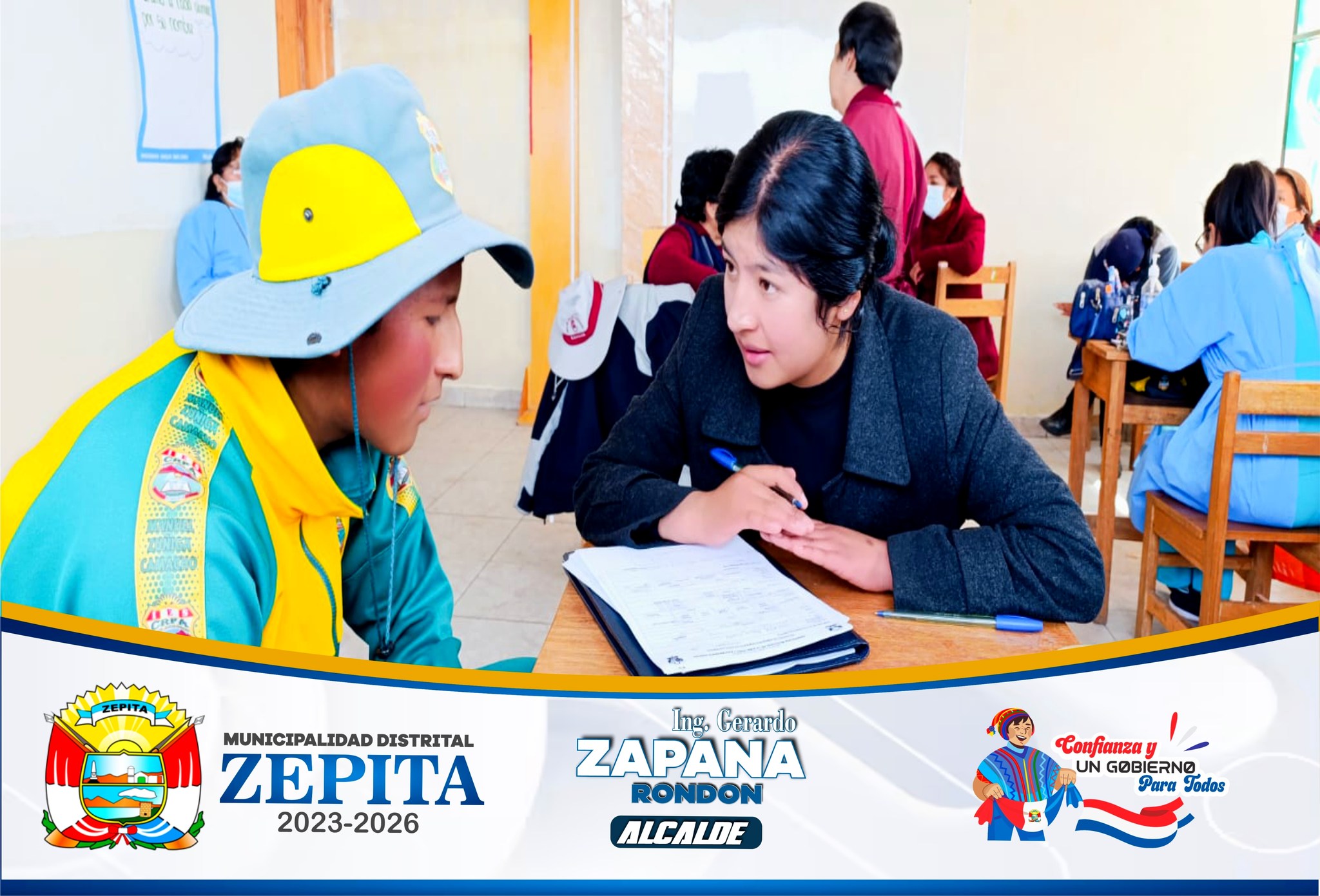 La Municipalidad Distrital de Zepita a trav茅s de la DEMUNA