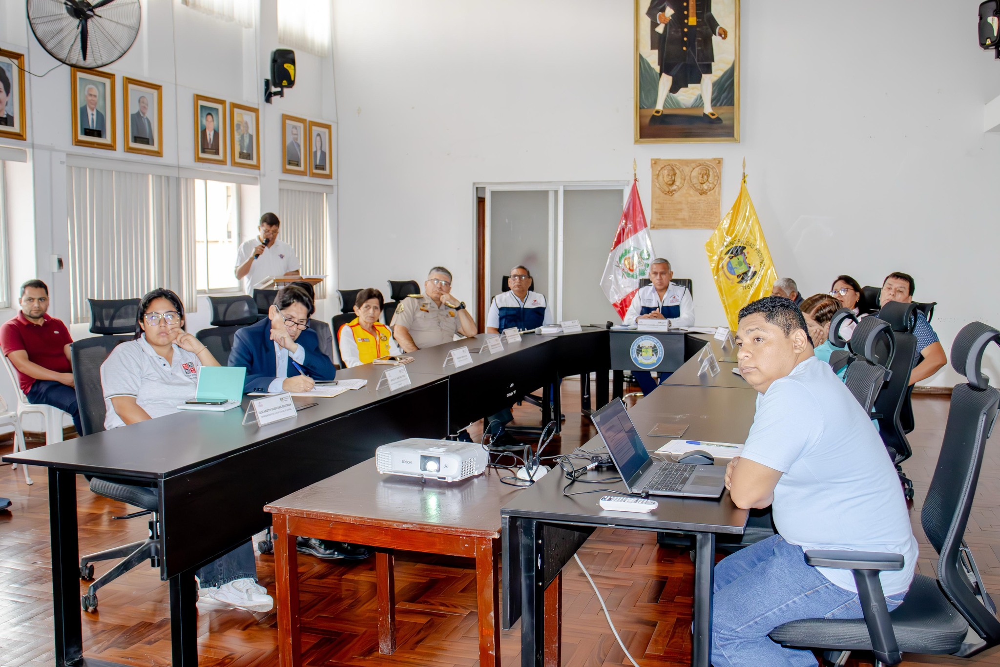 Huaral refuerza acciones contra la inseguridad en la II Sesión Ordinaria del COPROSEC
