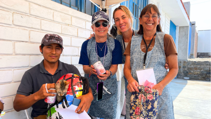 Más de 40 perros y gatos fueron atendidos gracias al trabajo conjunto entre la Municipalidad y organizaciones animalistas.