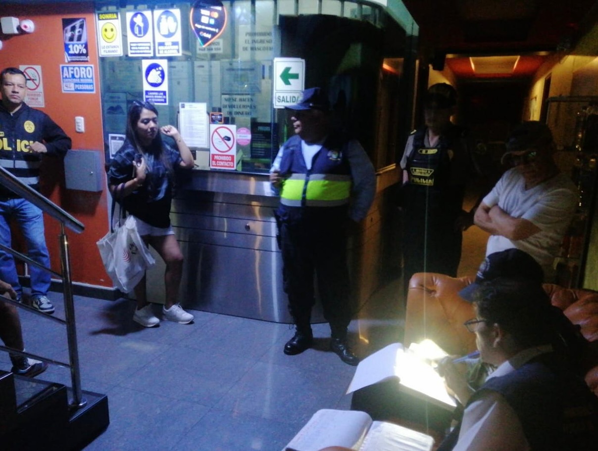 Operativo “Hoteles Seguros” en Huaral
